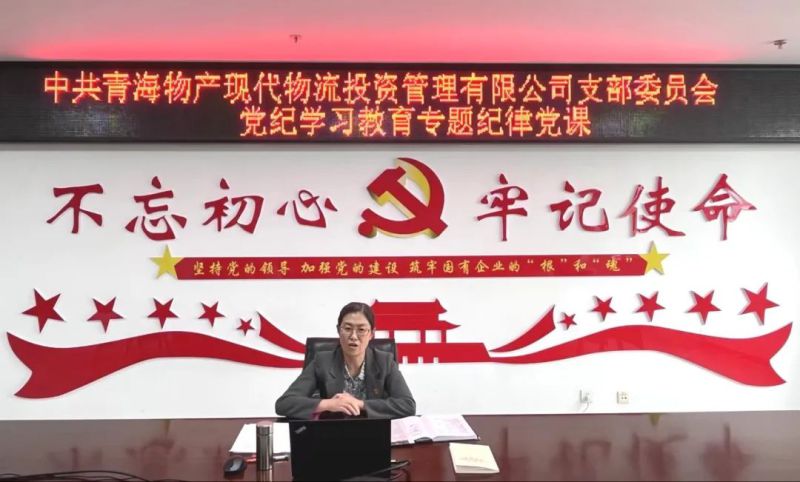 嚴(yán)明紀(jì)律作風(fēng) 永葆政治本色&mdash;&mdash;集團(tuán)黨委書記、董事長劉玲同志講授專題紀(jì)律黨課