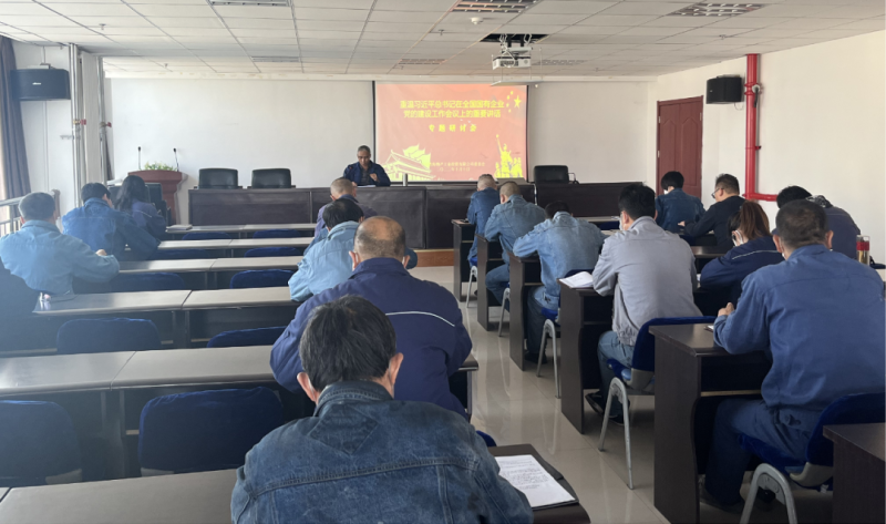 強根鑄魂顯擔當 黨建引領(lǐng)促發(fā)展&mdash;&mdash;物產(chǎn)工投公司召開重溫習近平總書記在全國國有企業(yè)黨的建設工作會議上的重要講話精神專題研討會
