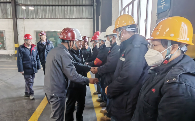 過年好！省國資委領(lǐng)導(dǎo)把新春祝福送到一線崗位