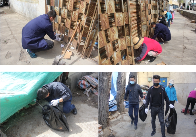 中共青海省第三建筑工程有限公司支部委員會開展&ldquo;黨旗領(lǐng)航，愛衛(wèi)同行&rdquo;主題黨日活動